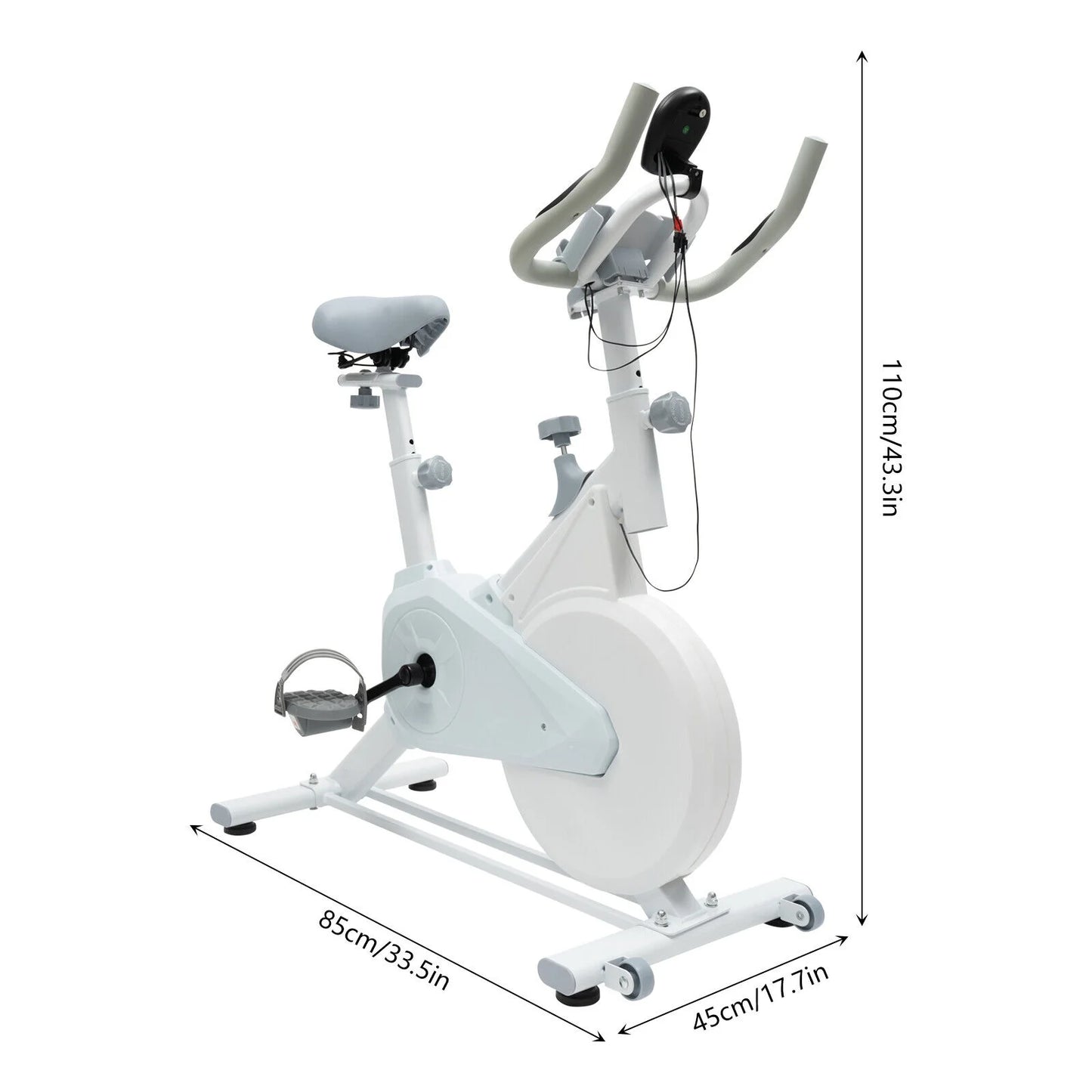Indoor Cycling Exercise Bikes 180Lb Stationary